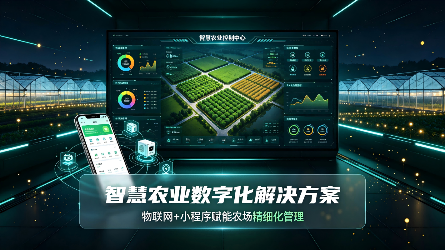 智慧农业数字化解决方案：物联网+小程序赋能农场精细化管理