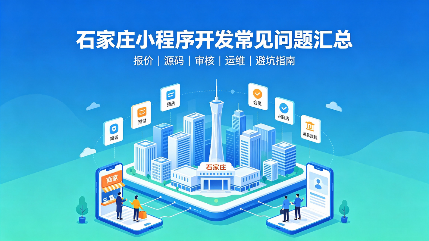 2026石家庄小程序开发：本地企业数字化转型刚需解决方案
