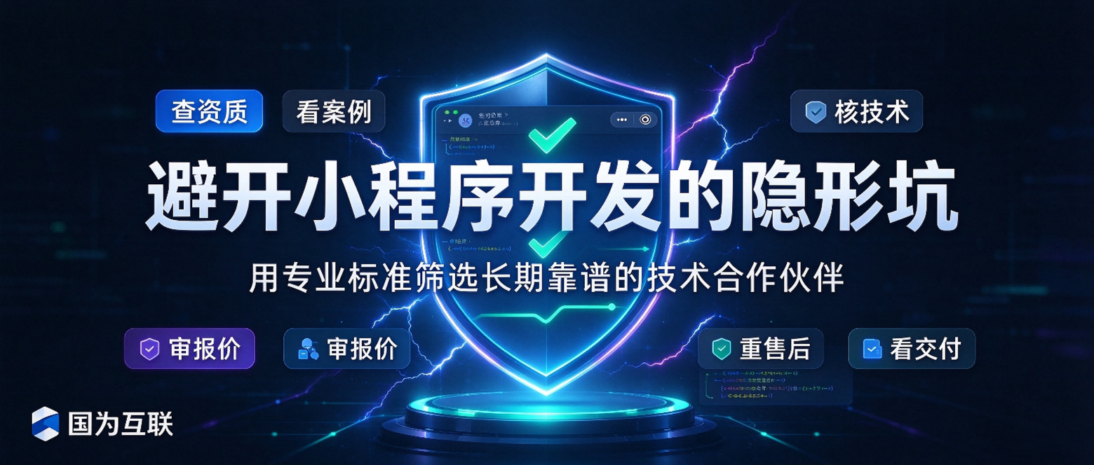 2026企业小程序开发如何选择靠谱服务商？专业甄选标准与合作优势解析
